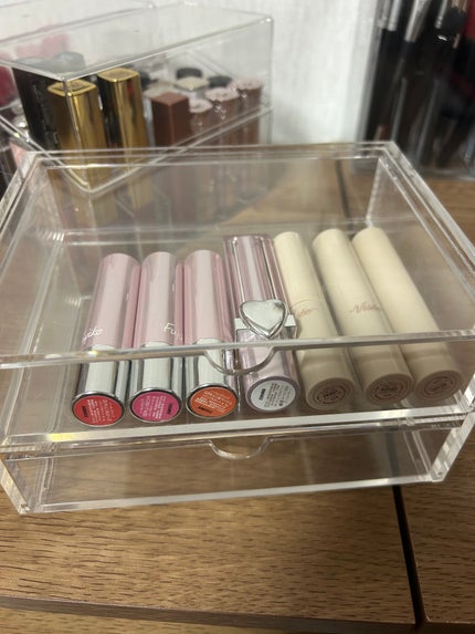 透明収納ケース(フタ付、A)/DAISO/その他を使ったクチコミ(4枚目)