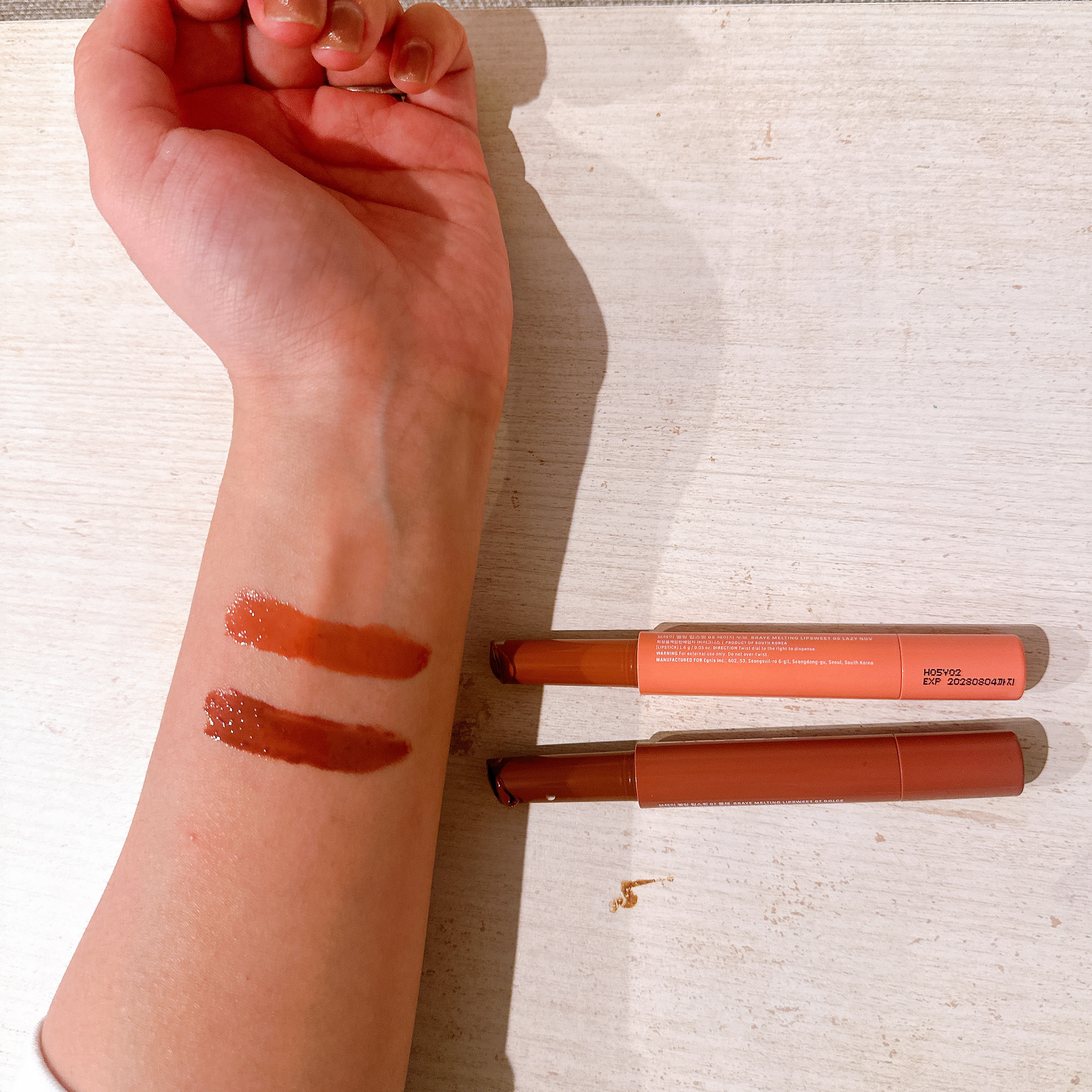 メルティングリップスウィート/BRAYE/口紅を使ったクチコミ（3枚目）