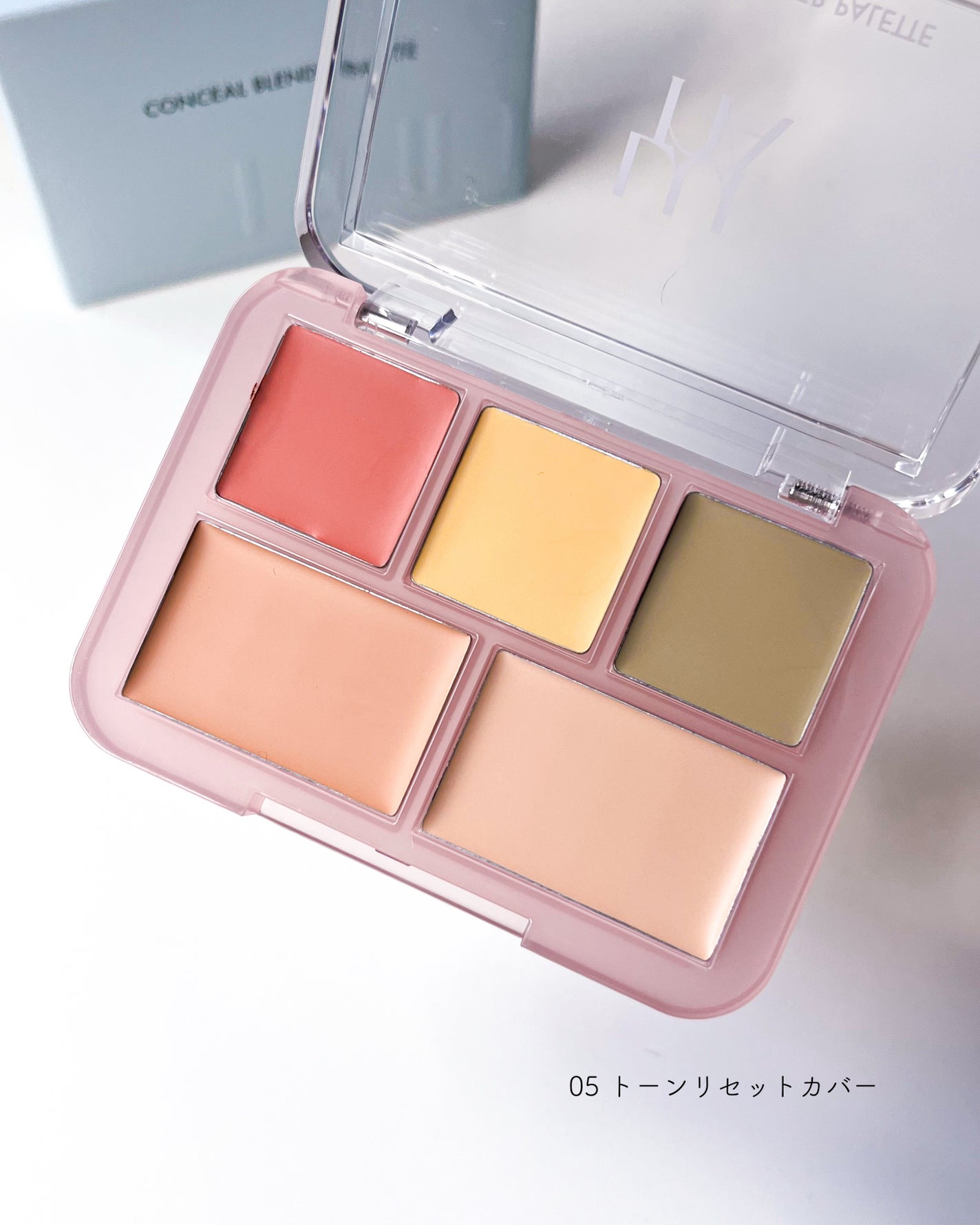 コンシールブレンダーパレット/LUNA/パレットコンシーラーを使ったクチコミ(2枚目)