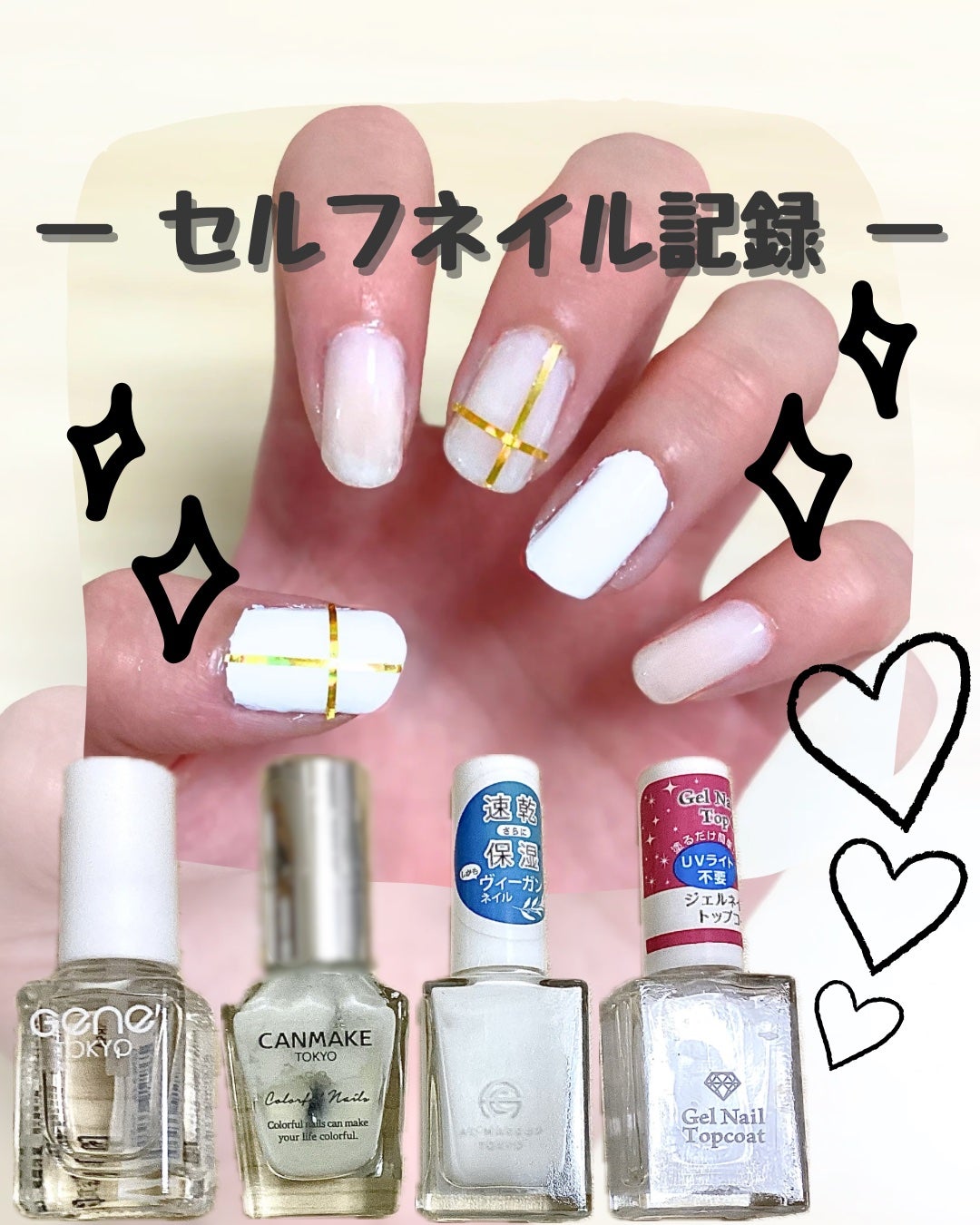 カラフルネイルズ/キャンメイク/マニキュアを使ったクチコミ(1枚目)