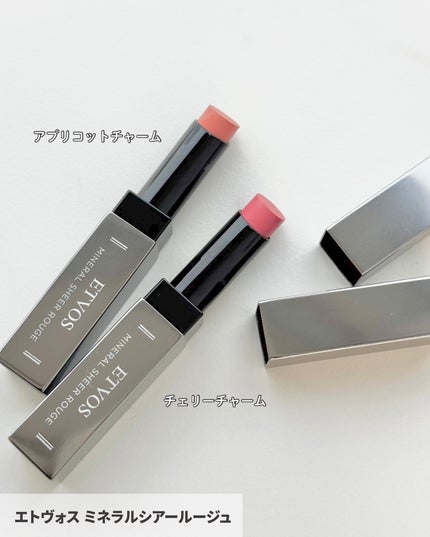 ミネラルシアールージュ/エトヴォス/口紅を使ったクチコミ(7枚目)