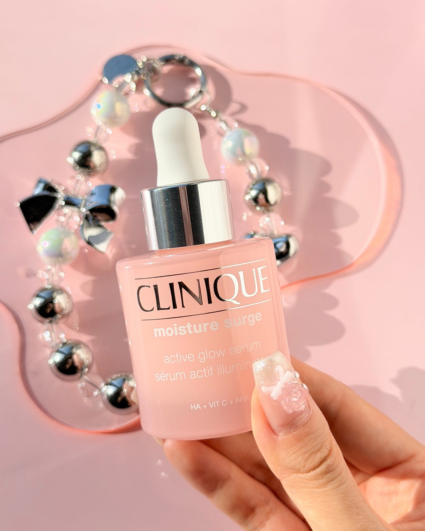 ゆんちゃん🍑 on LIPS 「...CLINIQUEモイスチャーサージグロウリファインセラム..」(4枚目)