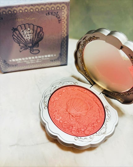 シェルズジュエルコレクション 6色アイシャドウパレット/FlowerKnows/アイシャドウパレットを使ったクチコミ(5枚目)