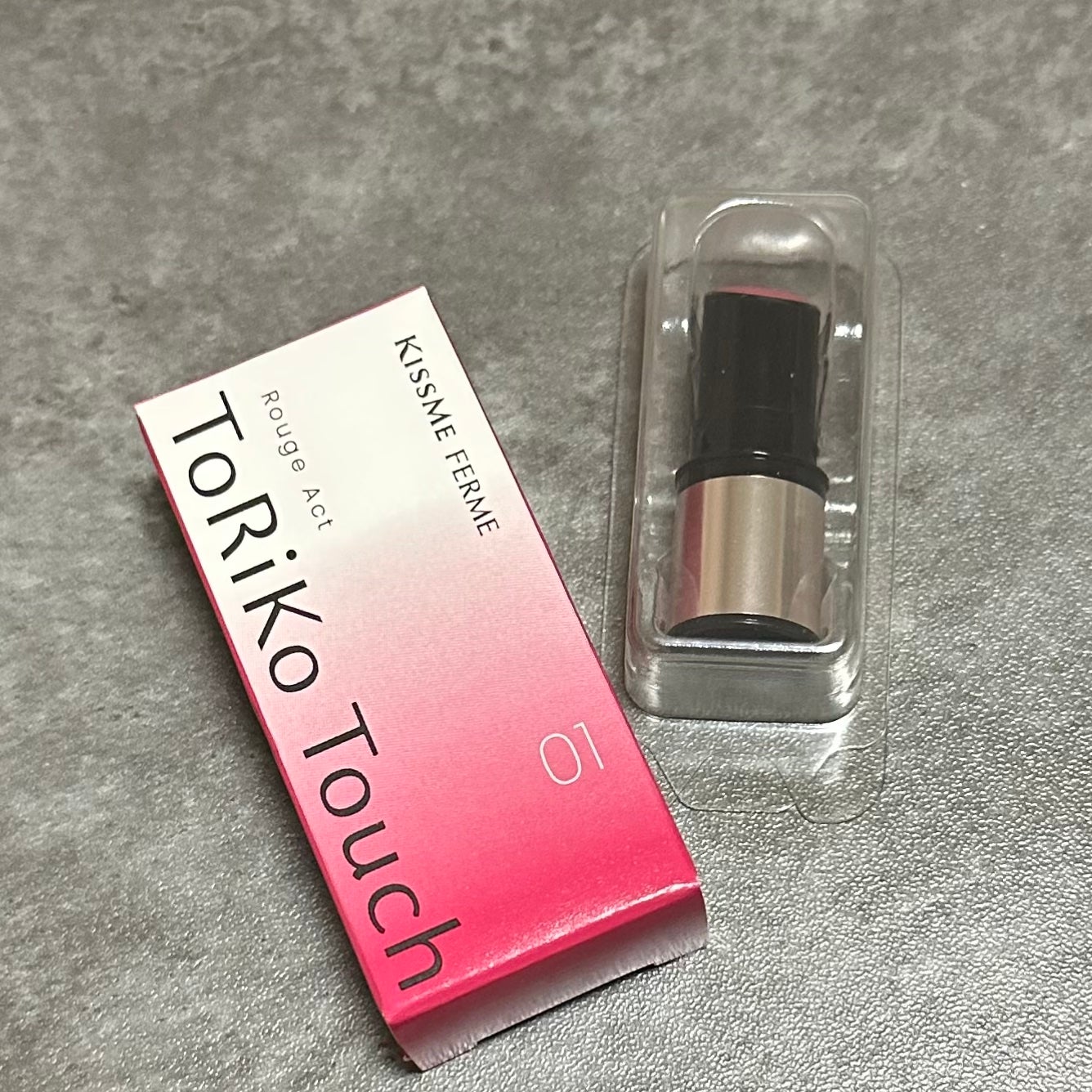 トリコタッチ/キスミー フェルム/口紅を使ったクチコミ(4枚目)