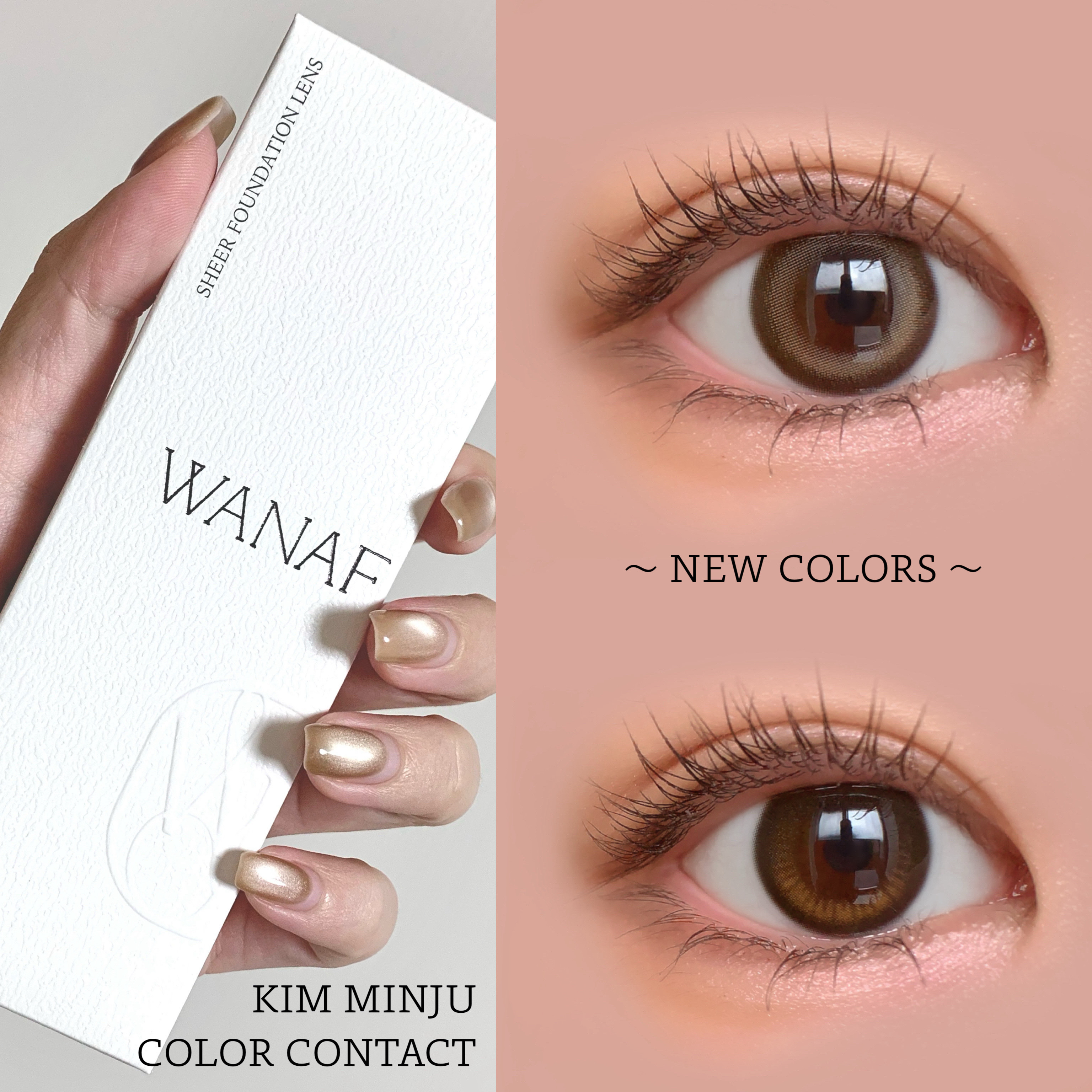 WANAF 1day/WANAF/ワンデー（１DAY）カラコンを使ったクチコミ（1枚目）