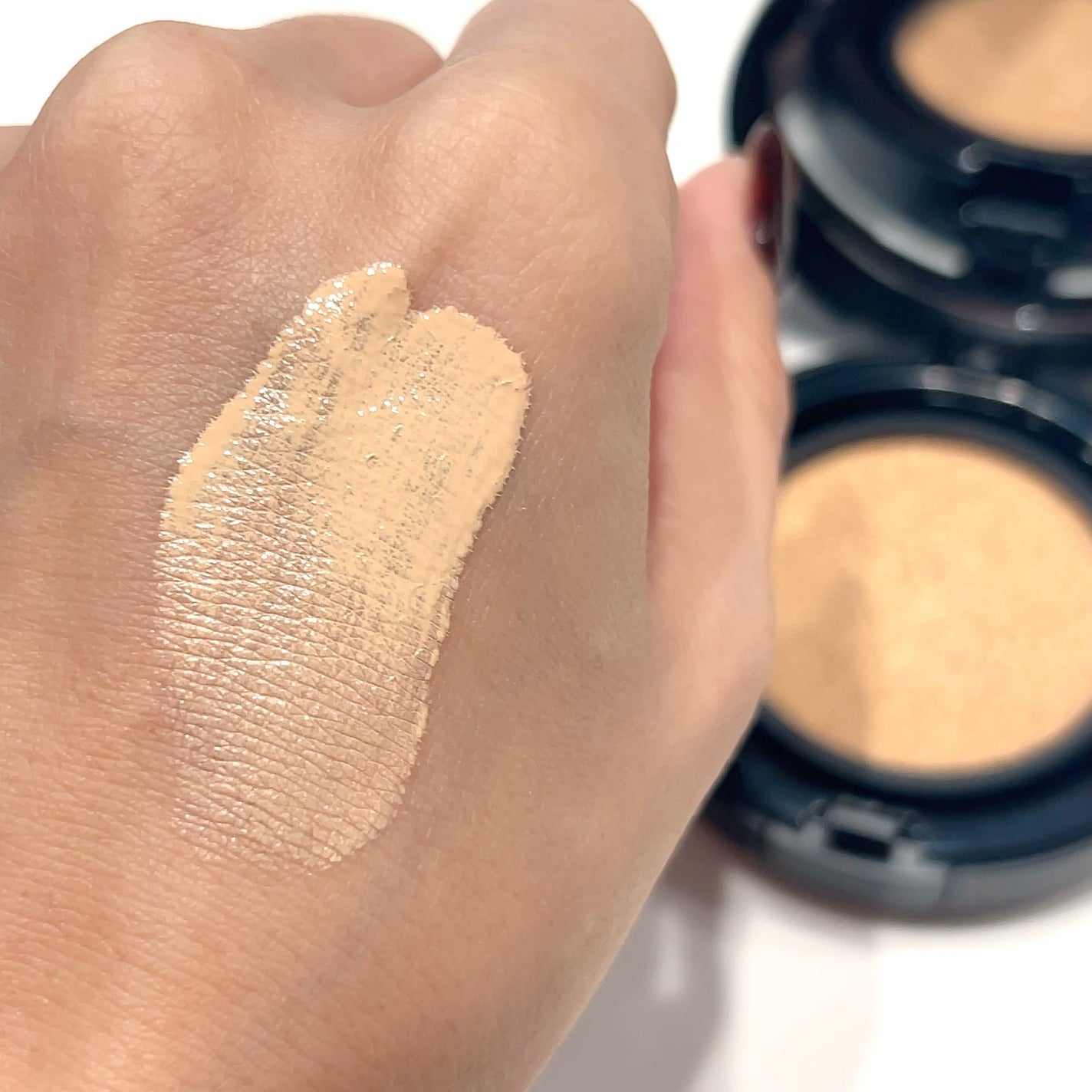 ジョンセンムル エッセンシャル スキン ヌーダー クッション/JUNG SAEM MOOL/クッションファンデーションを使ったクチコミ(3枚目)