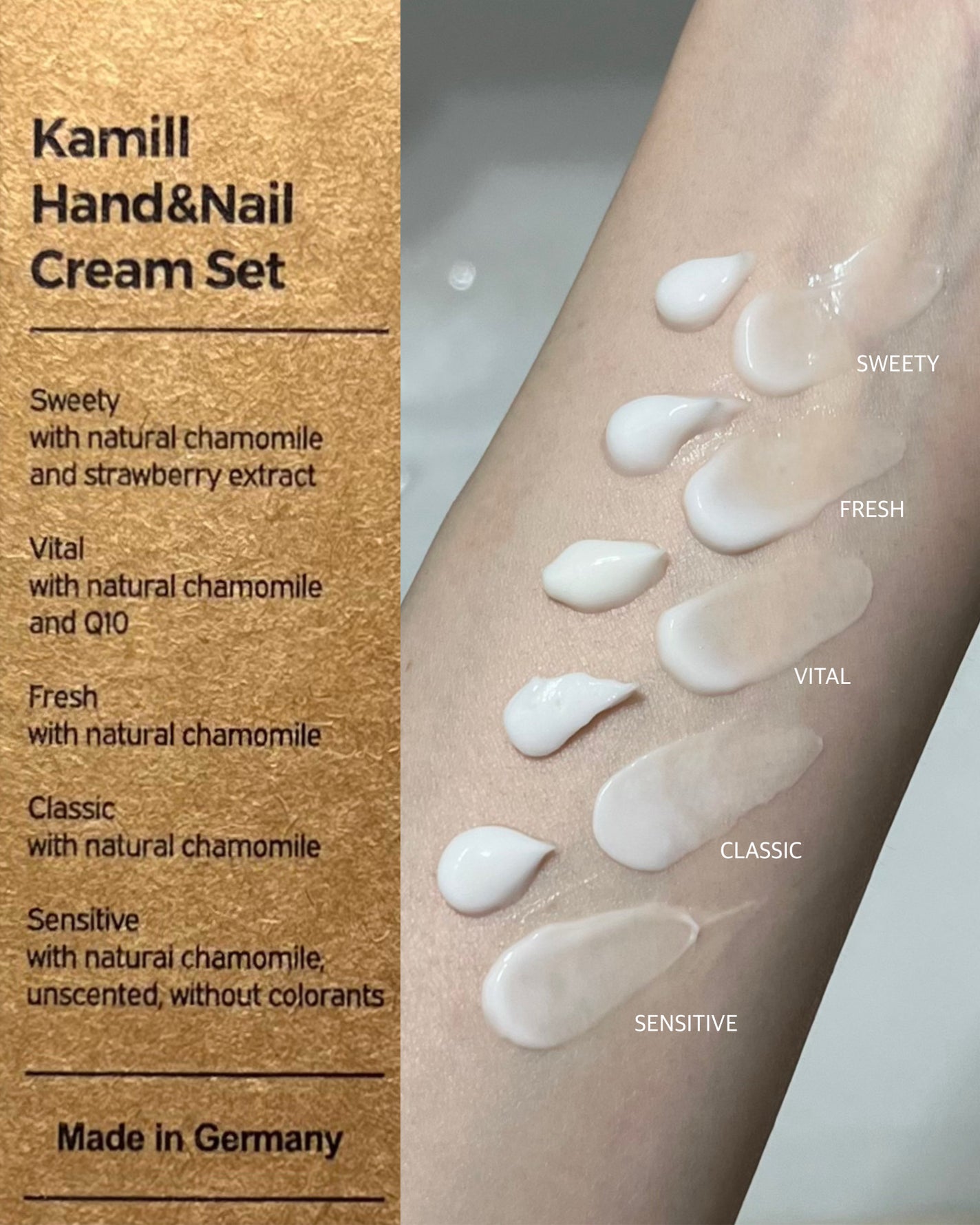 ハンド&ネイルクリームミニ 企画セット30ml*5/カミール/その他キットセットを使ったクチコミ(5枚目)