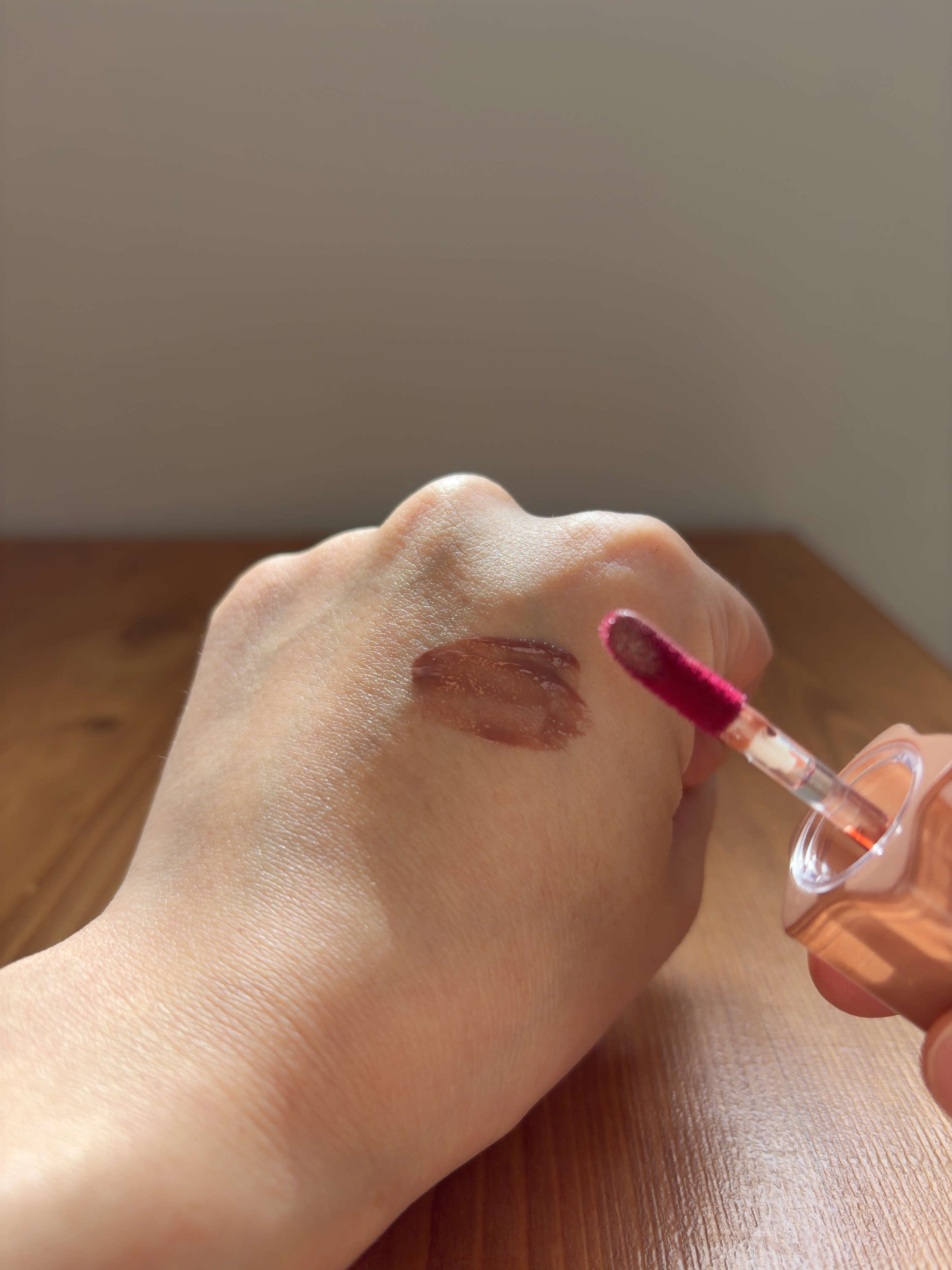 グロウイットソルベティント/tiptoe/リップティントを使ったクチコミ（3枚目）