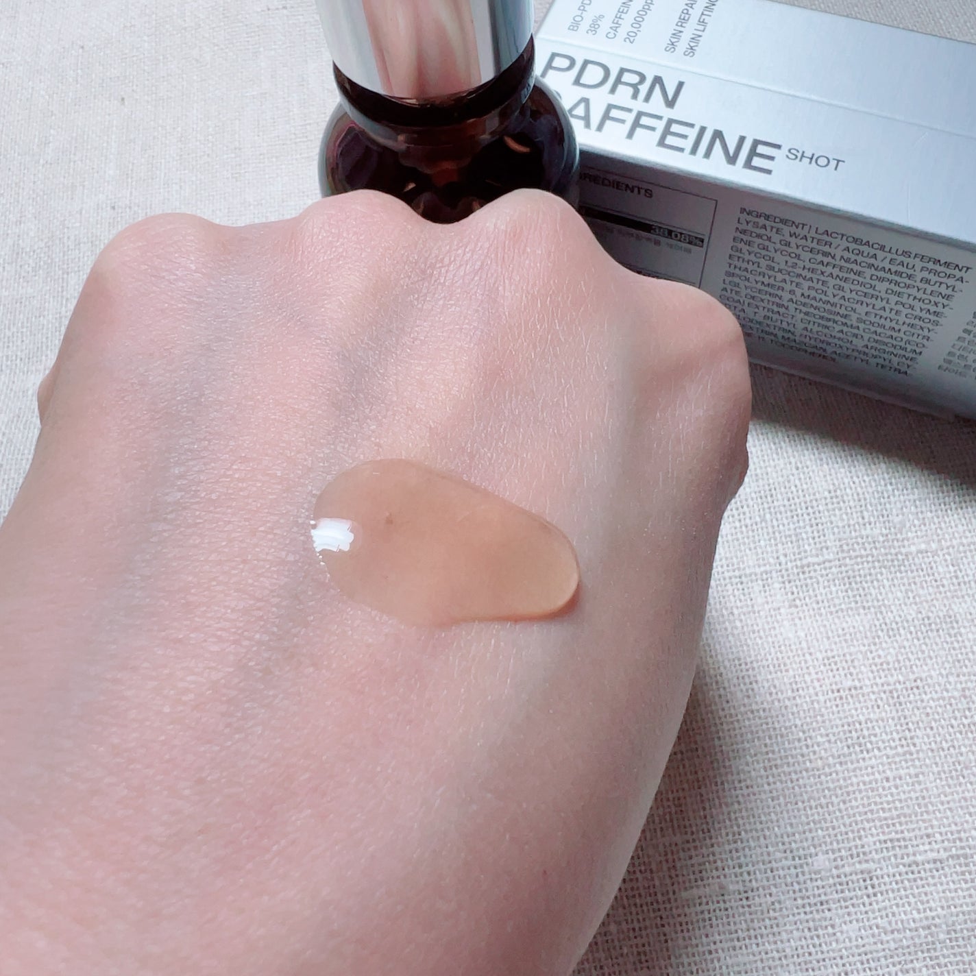 PDRNカフェインショット/IOPE/美容液を使ったクチコミ(8枚目)