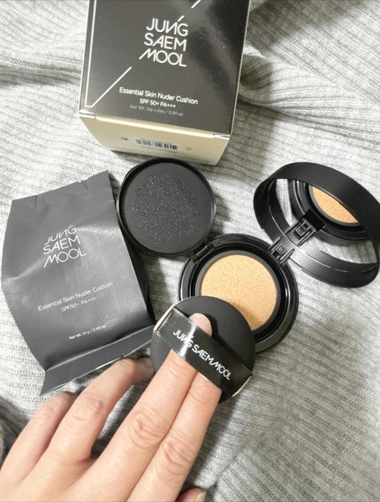 ジョンセンムル エッセンシャル スキン ヌーダー クッション/JUNG SAEM MOOL/クッションファンデーションを使ったクチコミ(5枚目)