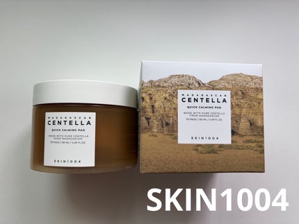 センテラ クイックカーミングパッド/SKIN1004/トナーパッドを使ったクチコミ(1枚目)
