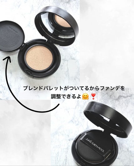 ジョンセンムル エッセンシャル スキン ヌーダー クッション/JUNG SAEM MOOL/クッションファンデーションを使ったクチコミ(4枚目)