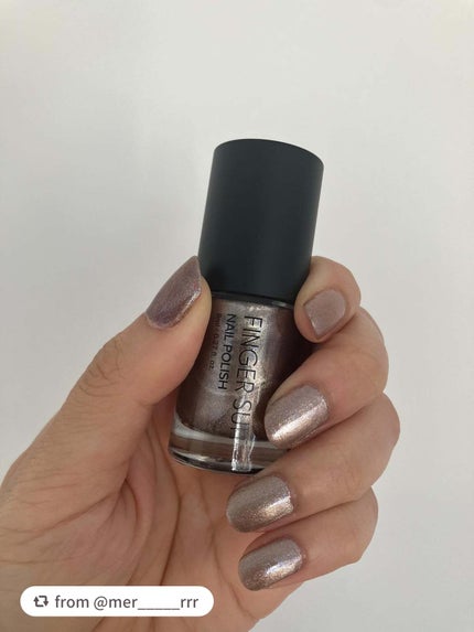 FINGER SUIT ネイルポリッシュ/FINGER SUIT/マニキュアを使ったクチコミ(4枚目)