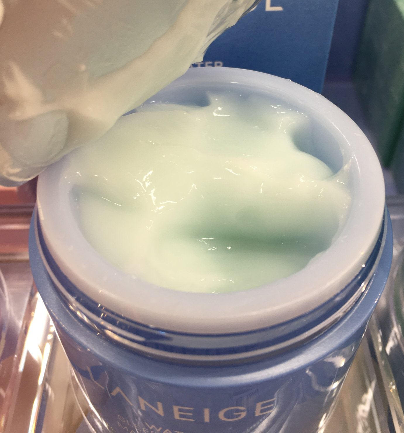 ウォータースリーピングマスク N/LANEIGE/フェイスクリームを使ったクチコミ(1枚目)