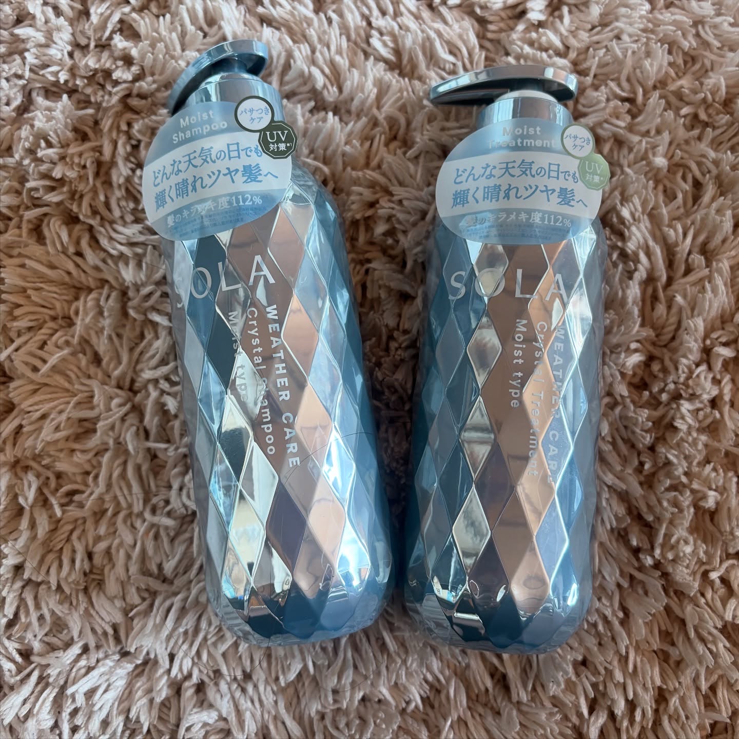 ソラ ウェザーケア クリスタル シャンプー/ヘアトリートメント モイストタイプ/SOLA WEATHER CARE/市販シャンプーを使ったクチコミ（3枚目）