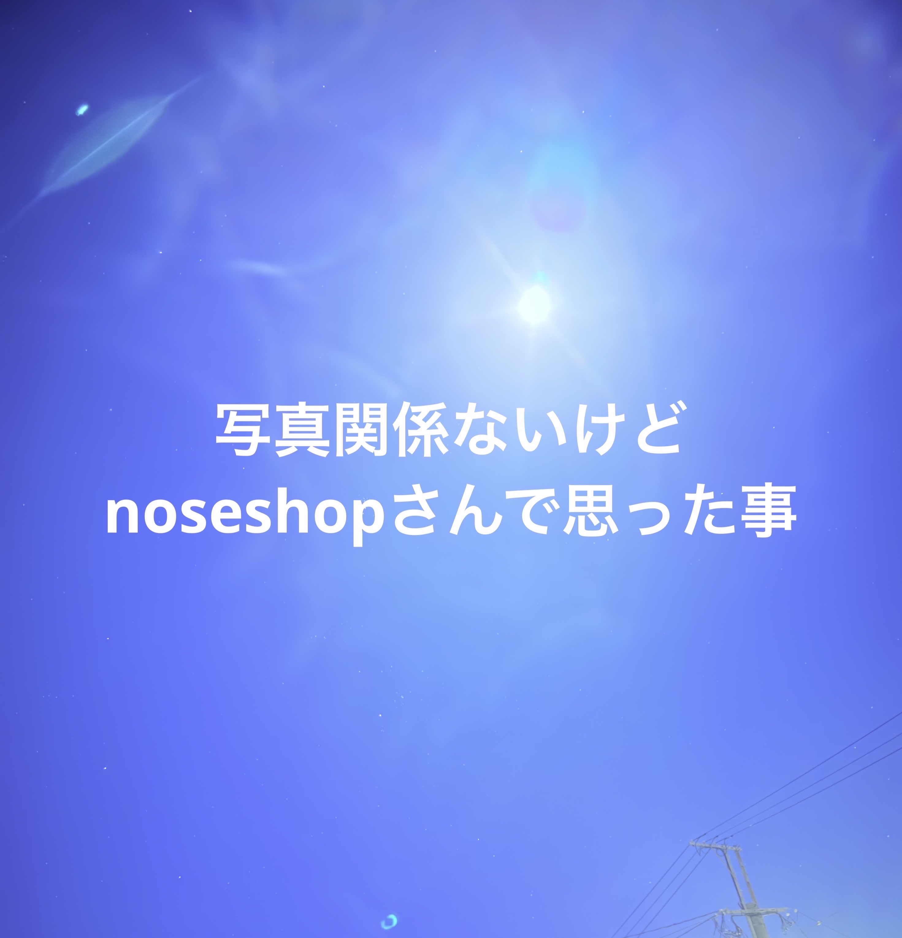 

写真関係ないけど
ノーズショップさんに訪れて思ったことを書きますね☺️


走り書きなのと、思ったことバーって書いてるだけで
消して非難したりしてる訳では無いのを予めご了承ください✋
いつも通り、誤字脱字があったらごめんなさい💦


