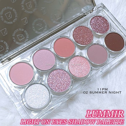 ライトオンアイズシャドウパレット/ルミル/アイシャドウパレットを使ったクチコミ(2枚目)