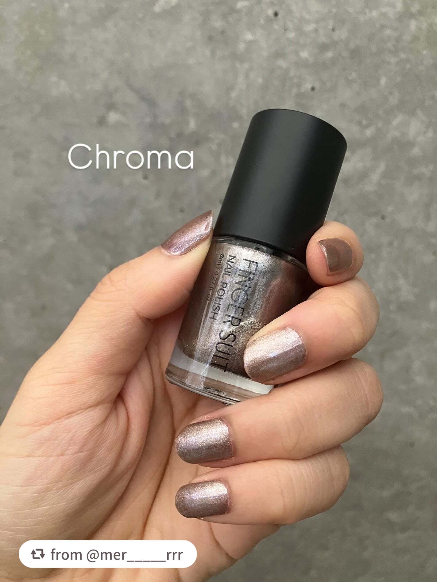 FINGER SUIT ネイルポリッシュ/FINGER SUIT/マニキュアを使ったクチコミ(2枚目)