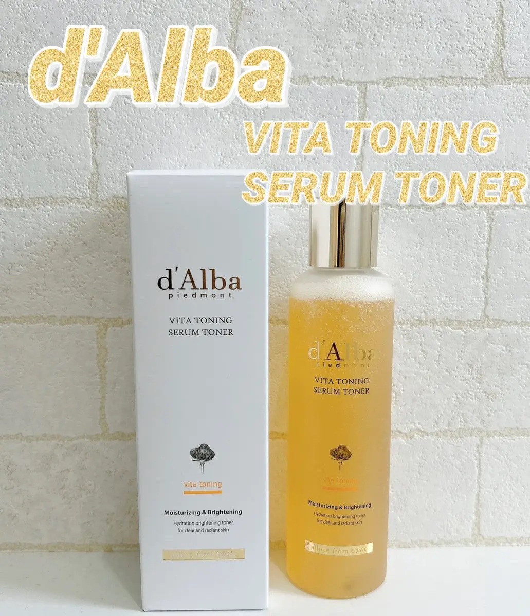 ビタトーニングセラムトナー/ダルバ/化粧水を使ったクチコミ（1枚目）