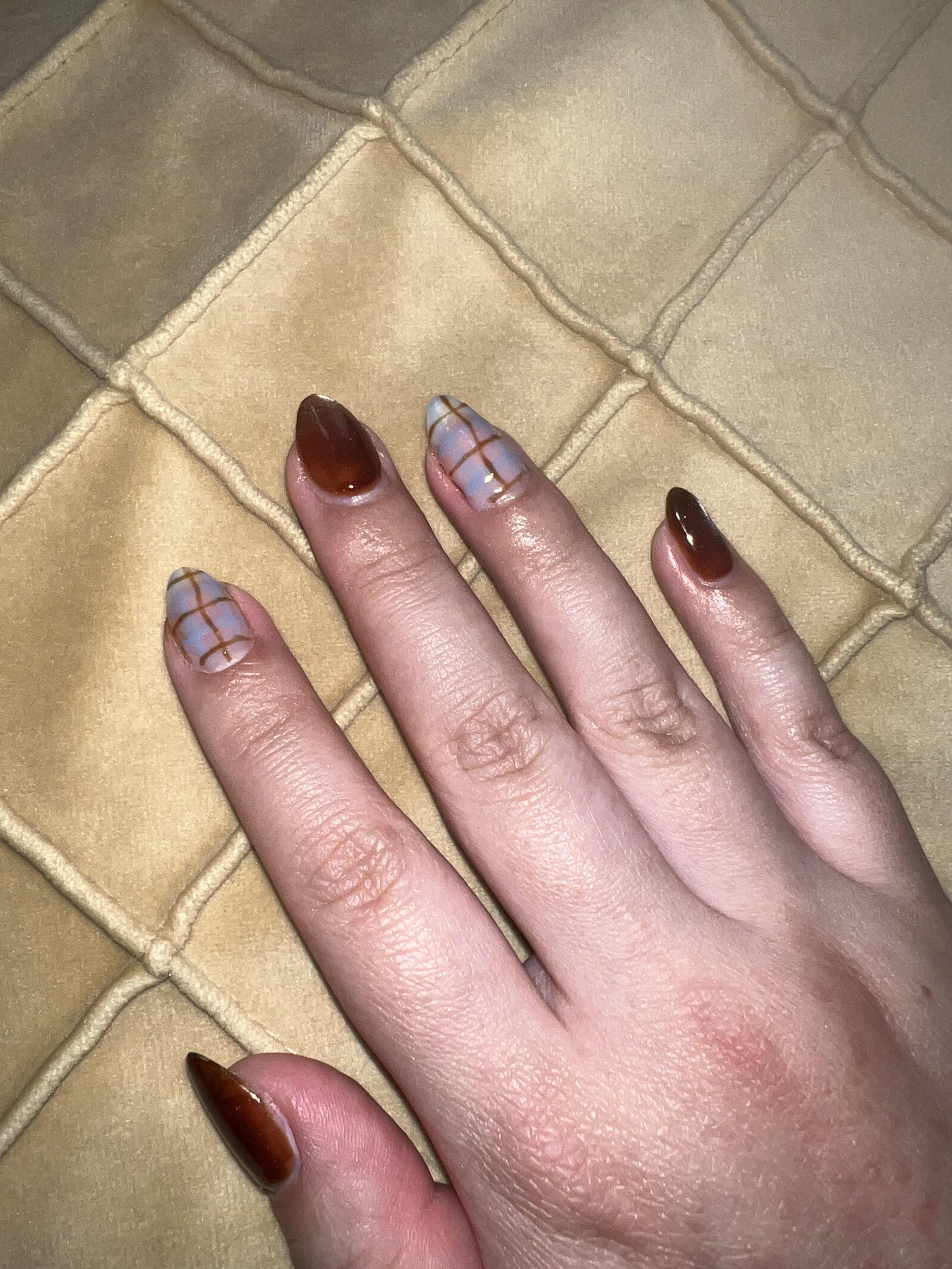 ジェルネイル（ライト対応）/セリア/ジェルネイルを使ったクチコミ（3枚目）