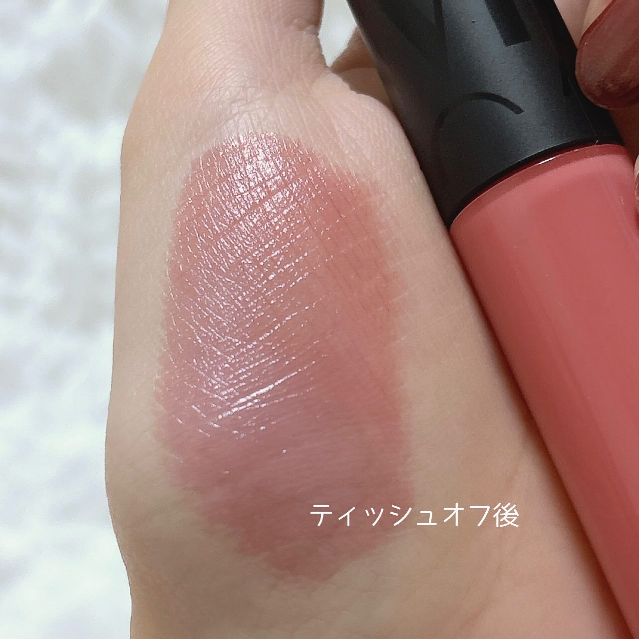 リップグロウボム/マキアージュ/リップティントを使ったクチコミ（3枚目）