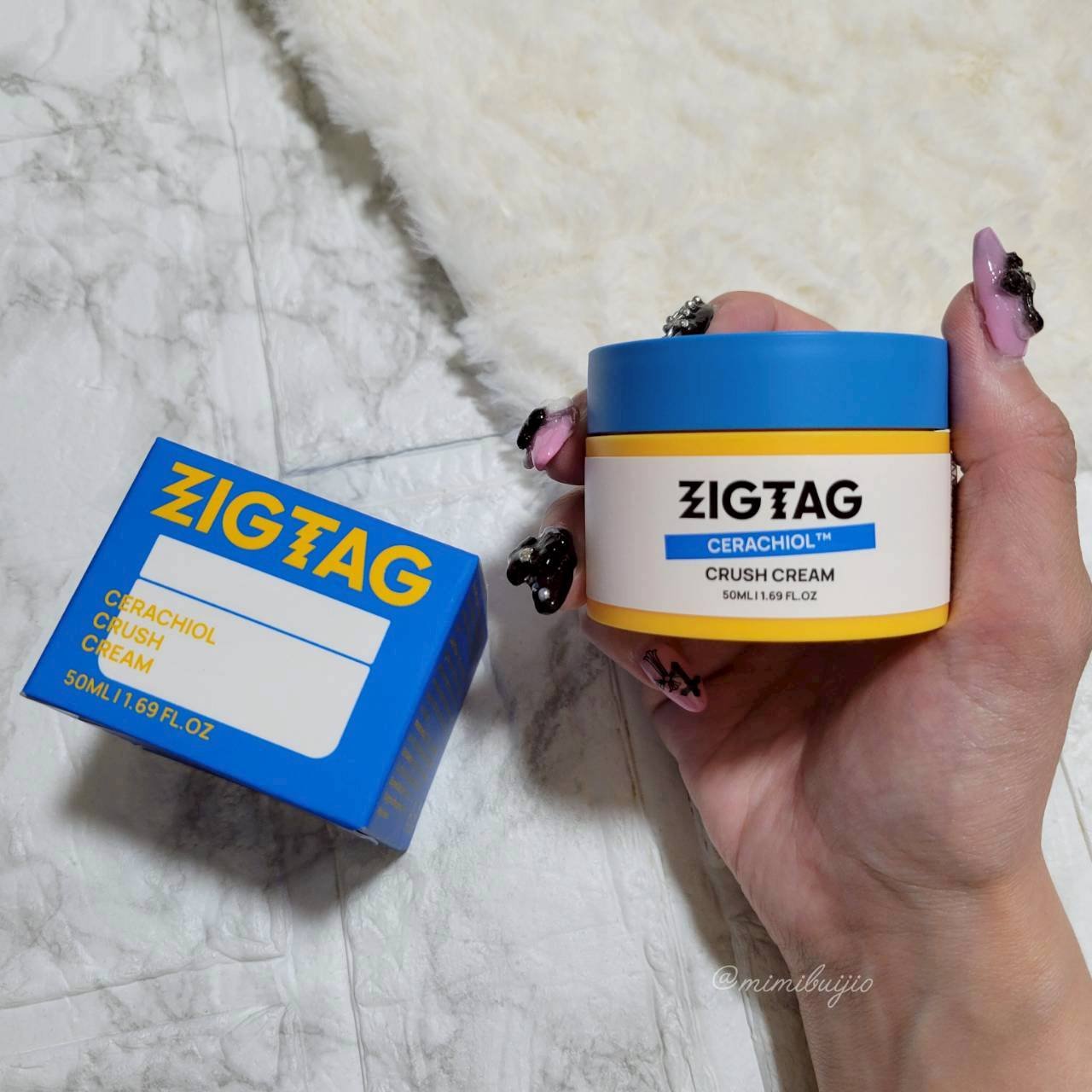 セラチオール クラッシュ クリーム/ZIGTAG/フェイスクリームを使ったクチコミ（1枚目）