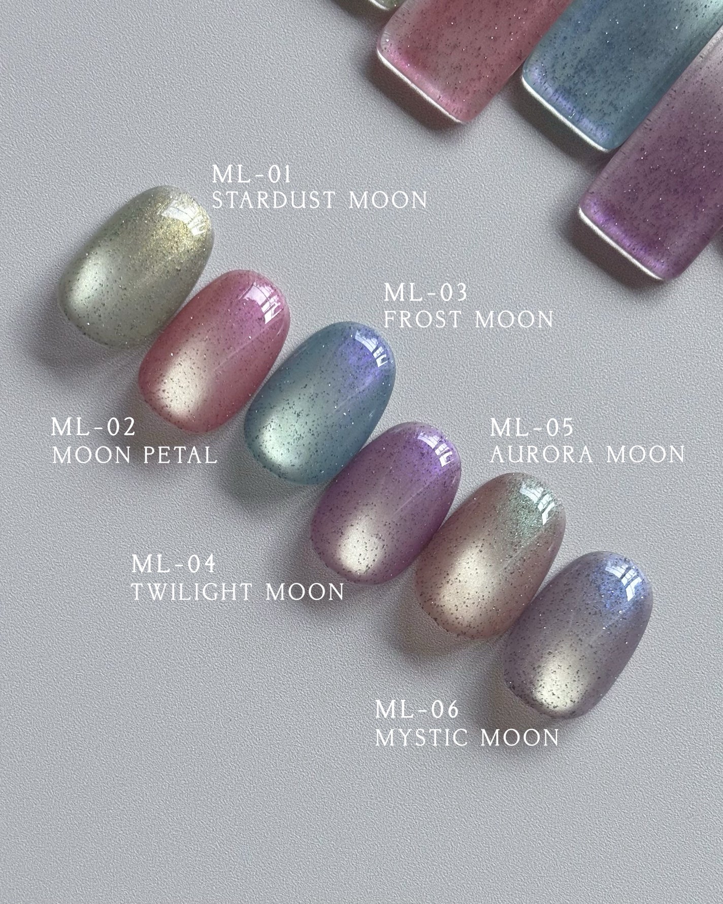 sato 🕊 self nail🫧🤍 on LIPS 「MOONLIGHTmagflash🌔💫ぽわんと月が輝くようなマ..」(2枚目)