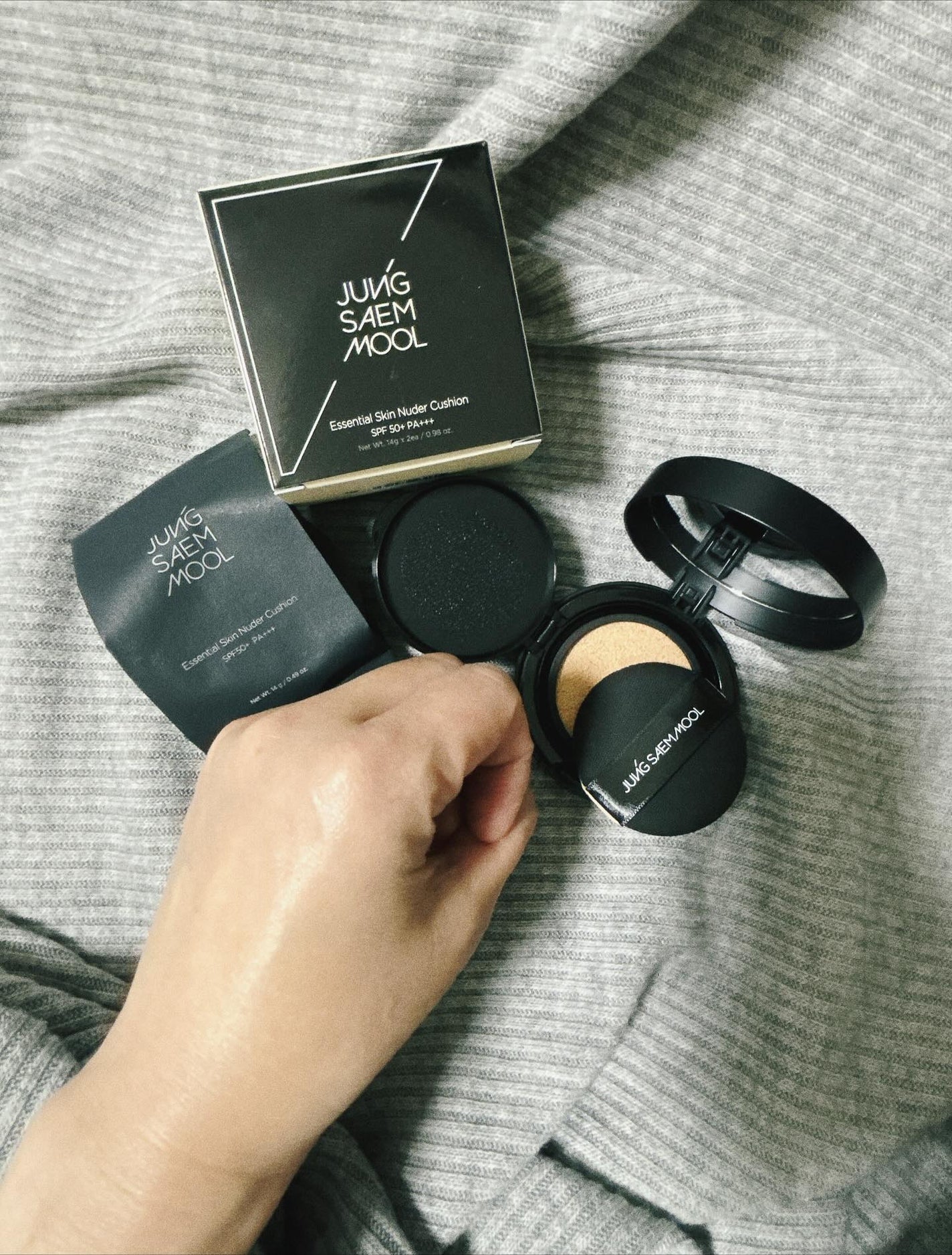 ジョンセンムル エッセンシャル スキン ヌーダー クッション/JUNG SAEM MOOL/クッションファンデーションを使ったクチコミ(6枚目)