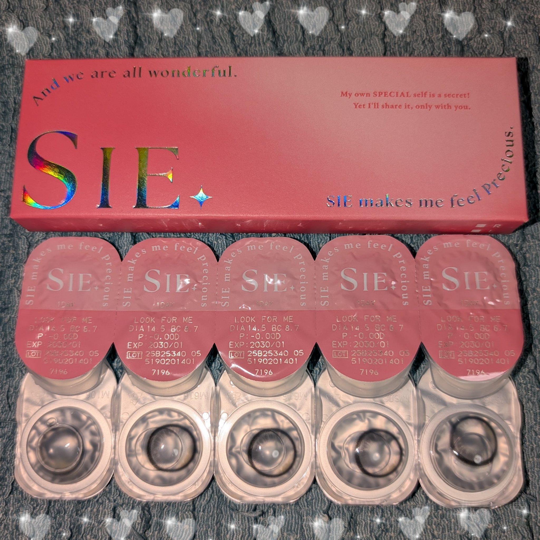 SIE. 1day/SIE./ワンデー（１DAY）カラコンを使ったクチコミ（1枚目）