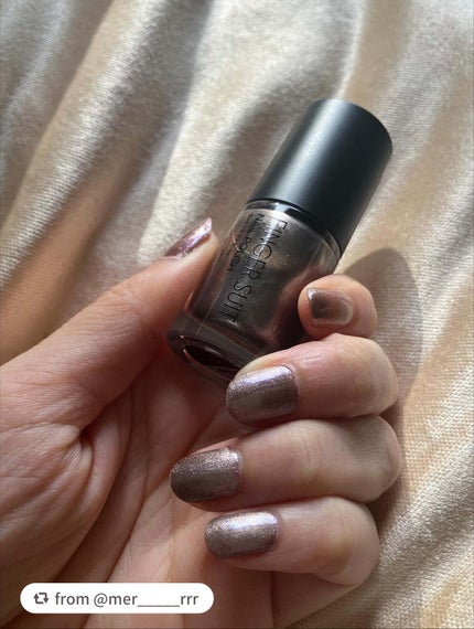 FINGER SUIT ネイルポリッシュ/FINGER SUIT/マニキュアを使ったクチコミ(5枚目)