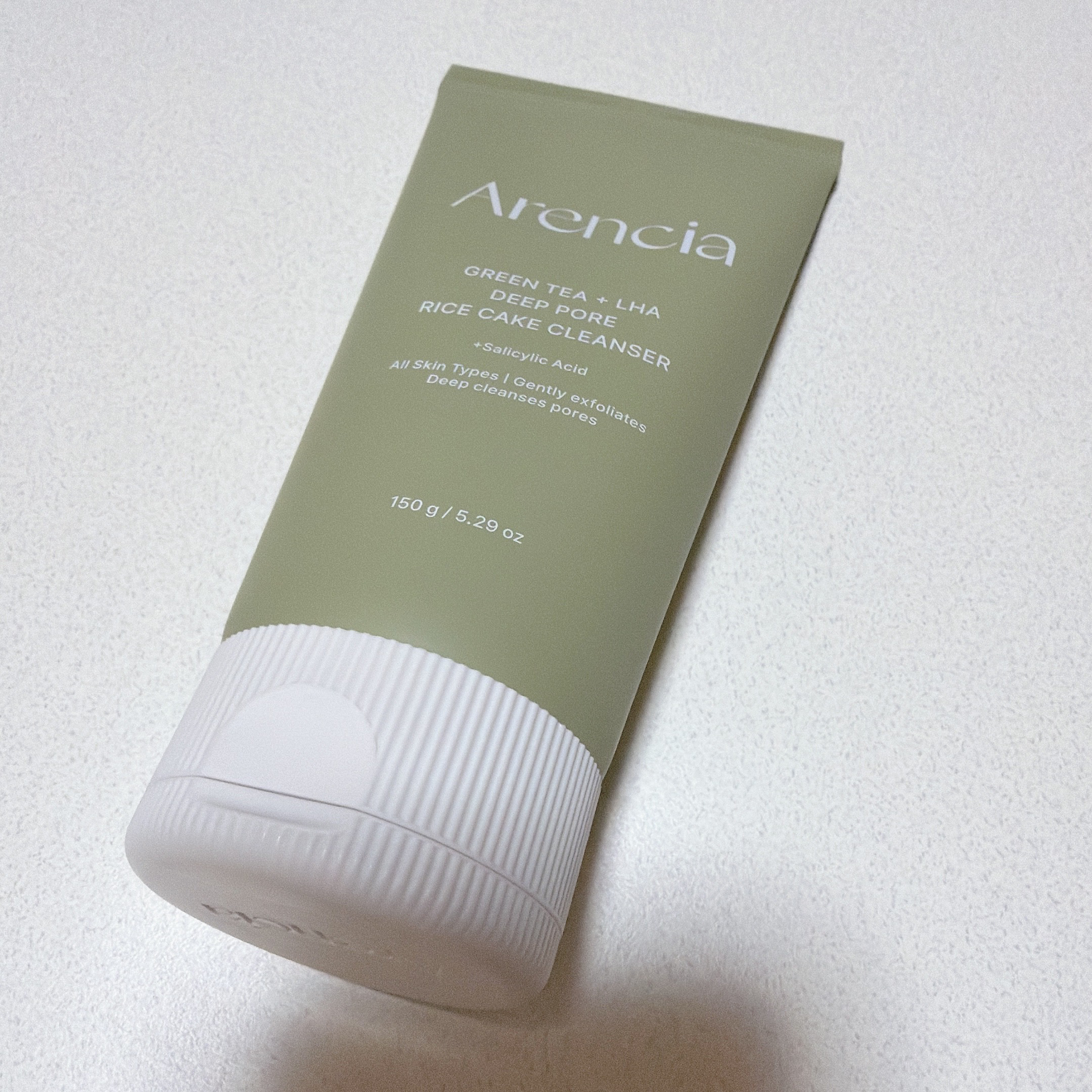 グリーンティー LHA ディープポアもちソープクレンザー/アレンシア/洗顔フォームを使ったクチコミ（2枚目）