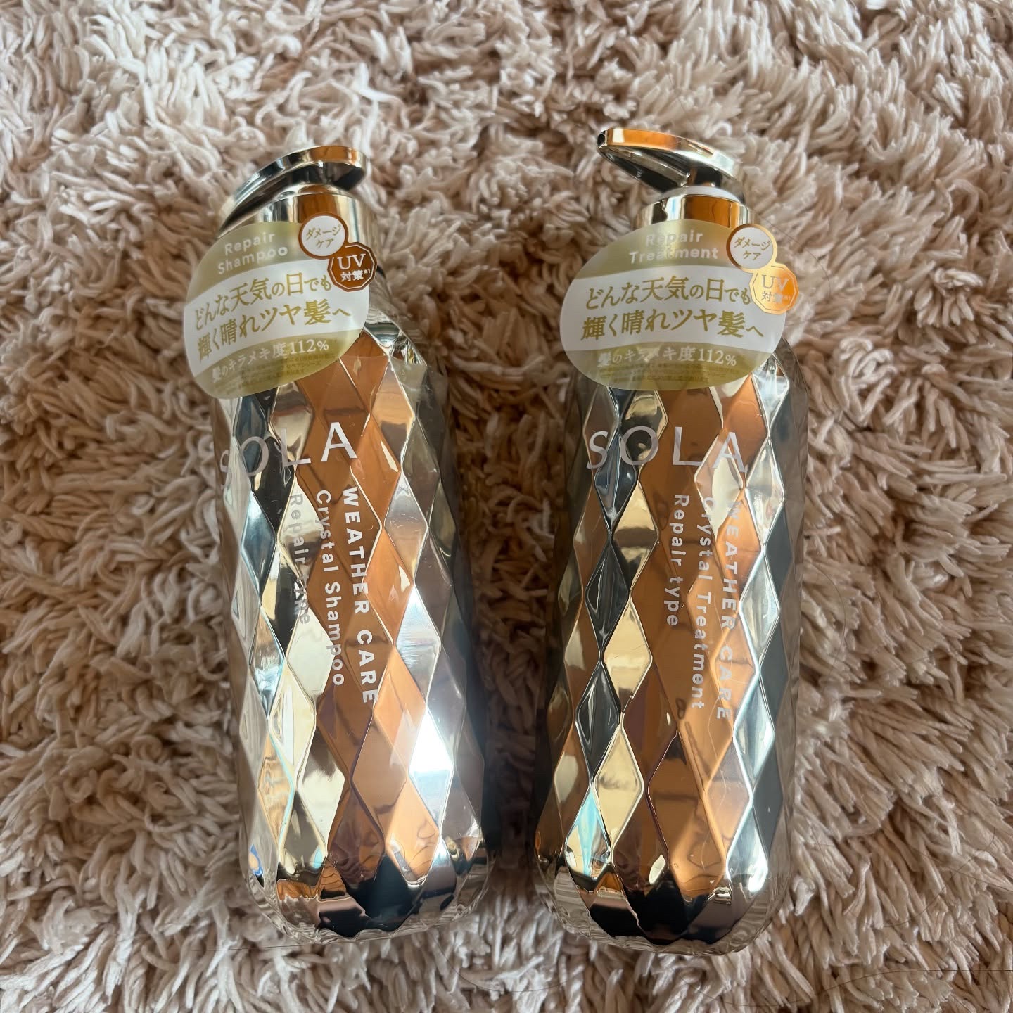 ソラ ウェザーケア クリスタル シャンプー/ヘアトリートメント モイストタイプ/SOLA WEATHER CARE/市販シャンプーを使ったクチコミ（2枚目）