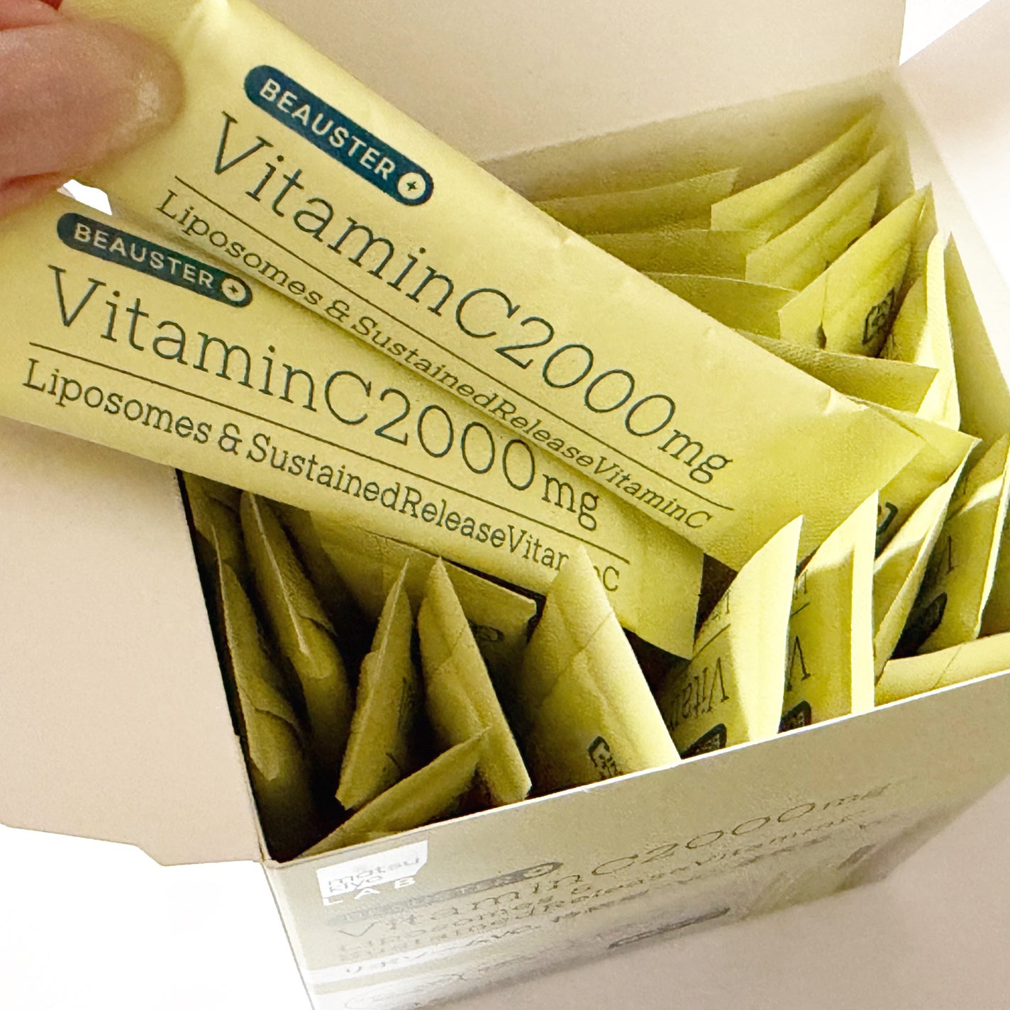 リポソーム+持続型ビタミンC顆粒/matsukiyo LAB/美容サプリメントを使ったクチコミ(2枚目)