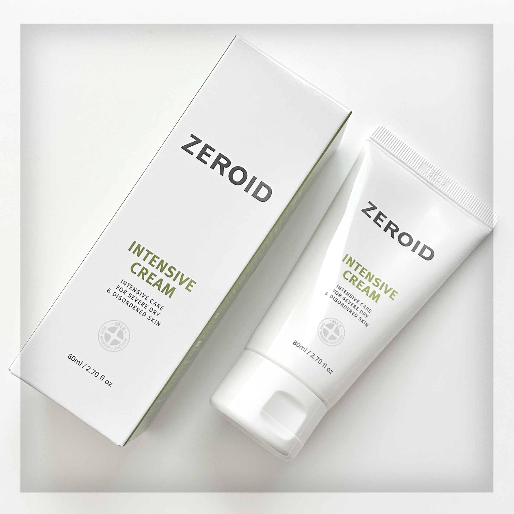 インテンシブクリーム/ZEROID/フェイスクリームを使ったクチコミ（1枚目）