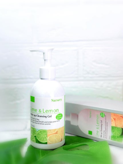 Wクレンジングジェルライム&レモン/Nursery(ナーセリー)/クレンジングジェルを使ったクチコミ(4枚目)