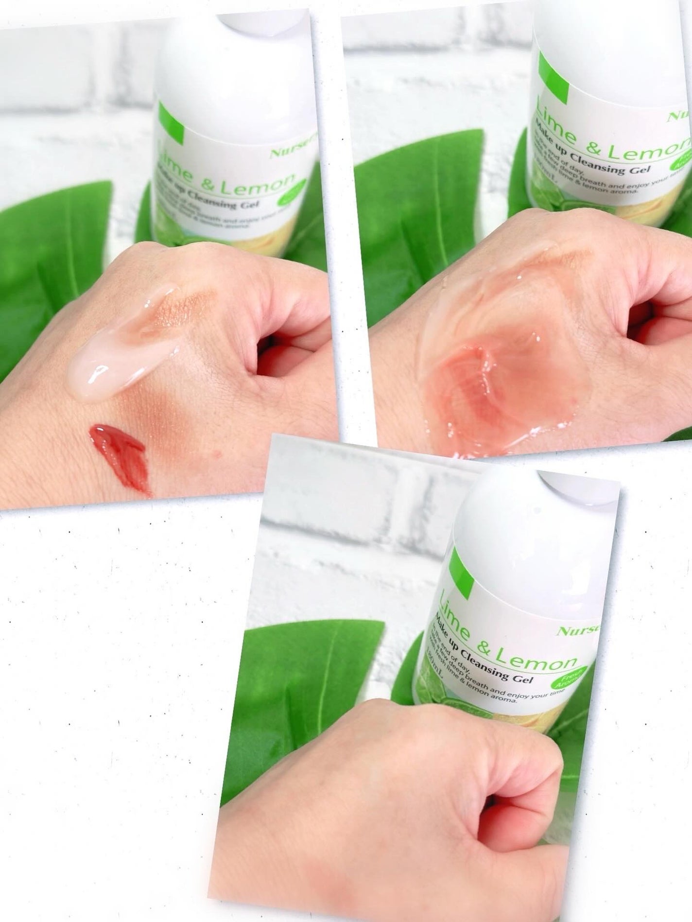 Wクレンジングジェルライム&レモン/Nursery(ナーセリー)/クレンジングジェルを使ったクチコミ(3枚目)