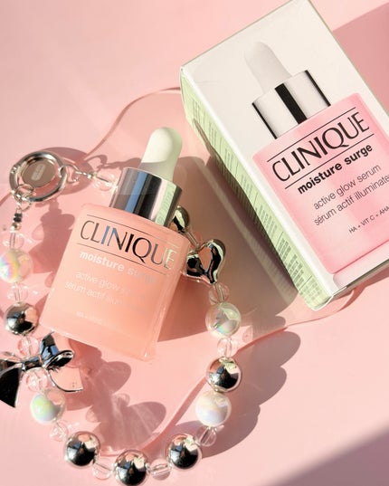 ゆんちゃん🍑 on LIPS 「...CLINIQUEモイスチャーサージグロウリファインセラム..」(1枚目)