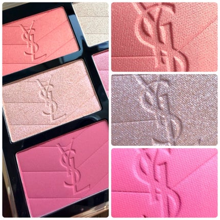 クチュール フェイス パレット/YVES SAINT LAURENT BEAUTE/パウダーチークを使ったクチコミ(3枚目)