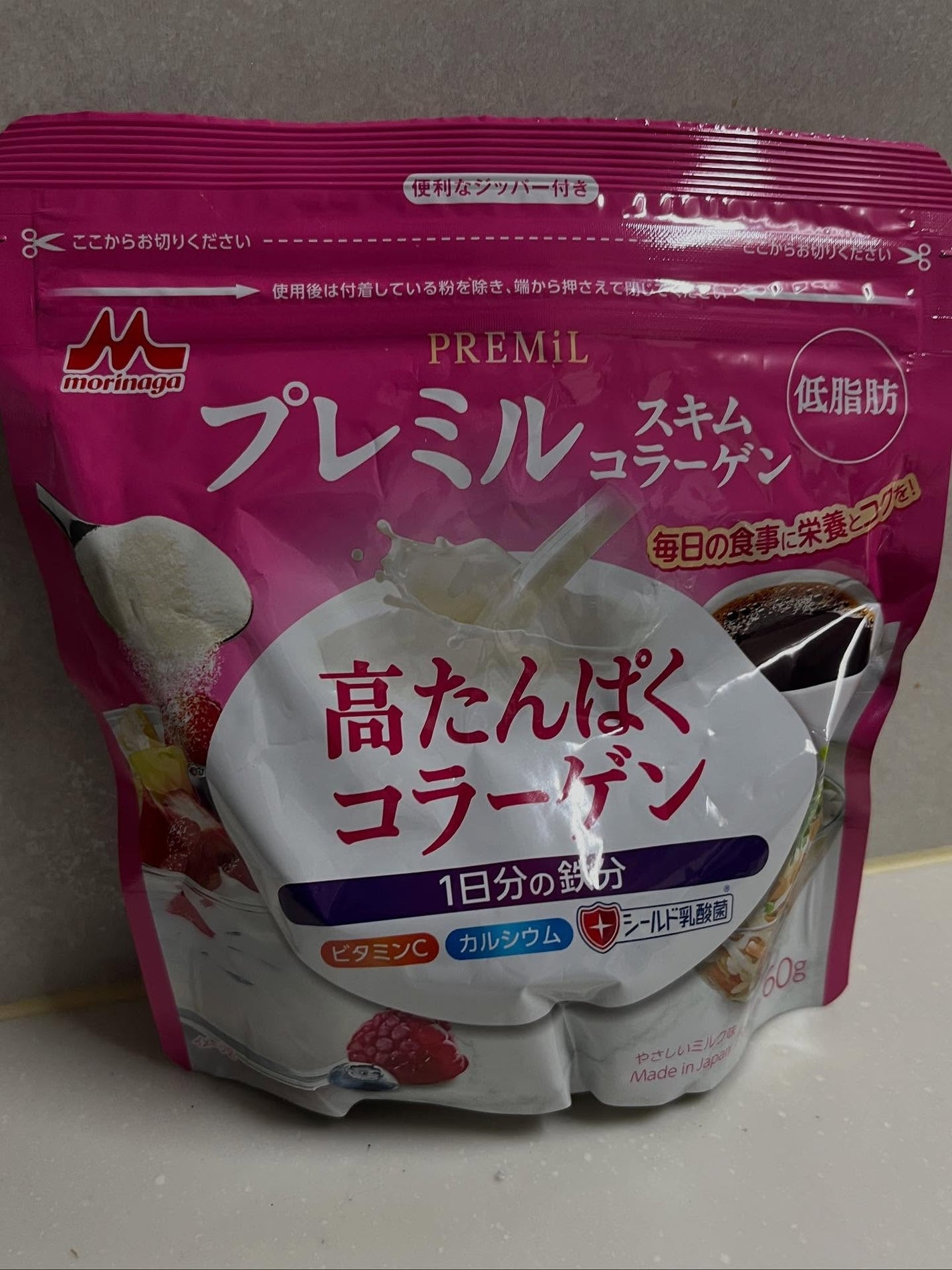 プレミルスキム コラーゲン/森永乳業/その他食品を使ったクチコミ(1枚目)