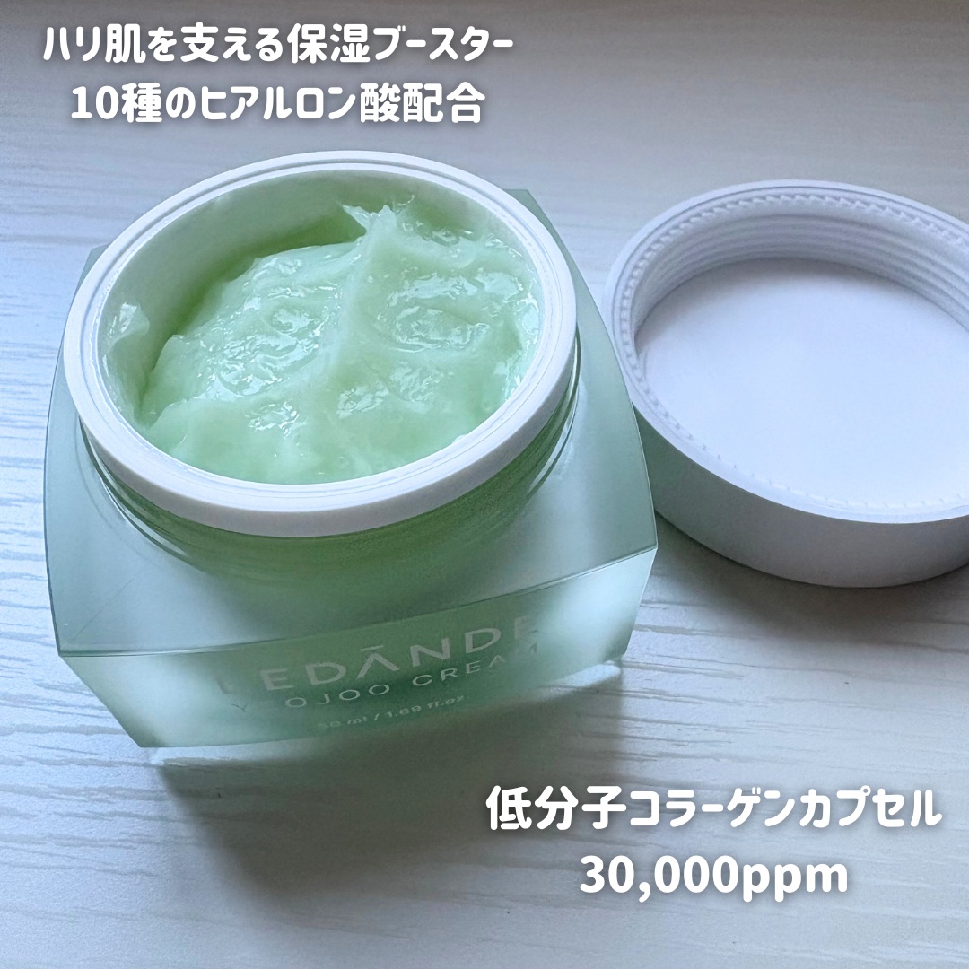 ツルレイシクリーム/LEDANDE/フェイスクリームを使ったクチコミ（2枚目）