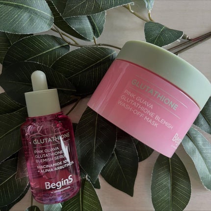Pink Guava Glutathione Blemish Serum/BeginS by JUNGSAEMMOOL/美容液を使ったクチコミ(1枚目)