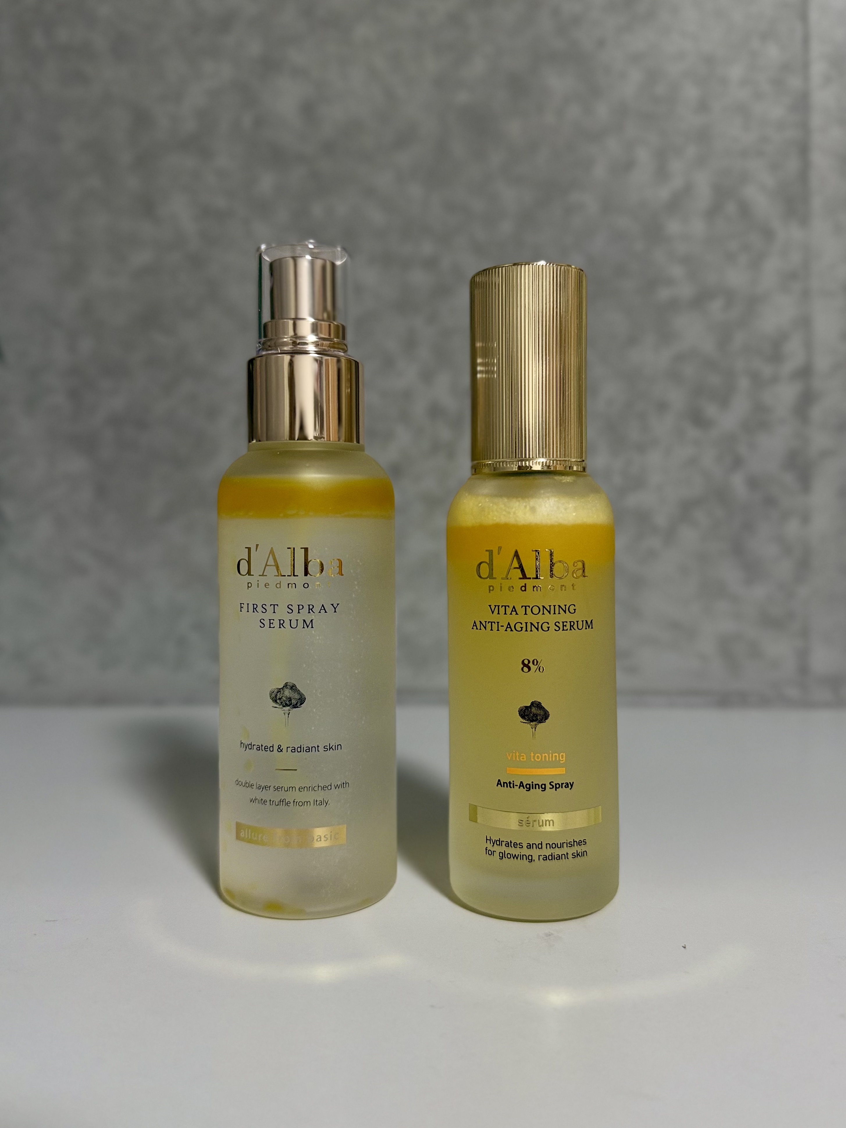 ダルバ ホワイトトリュフファーストスプレーセラム/ダルバ/ミスト状化粧水を使ったクチコミ（1枚目）