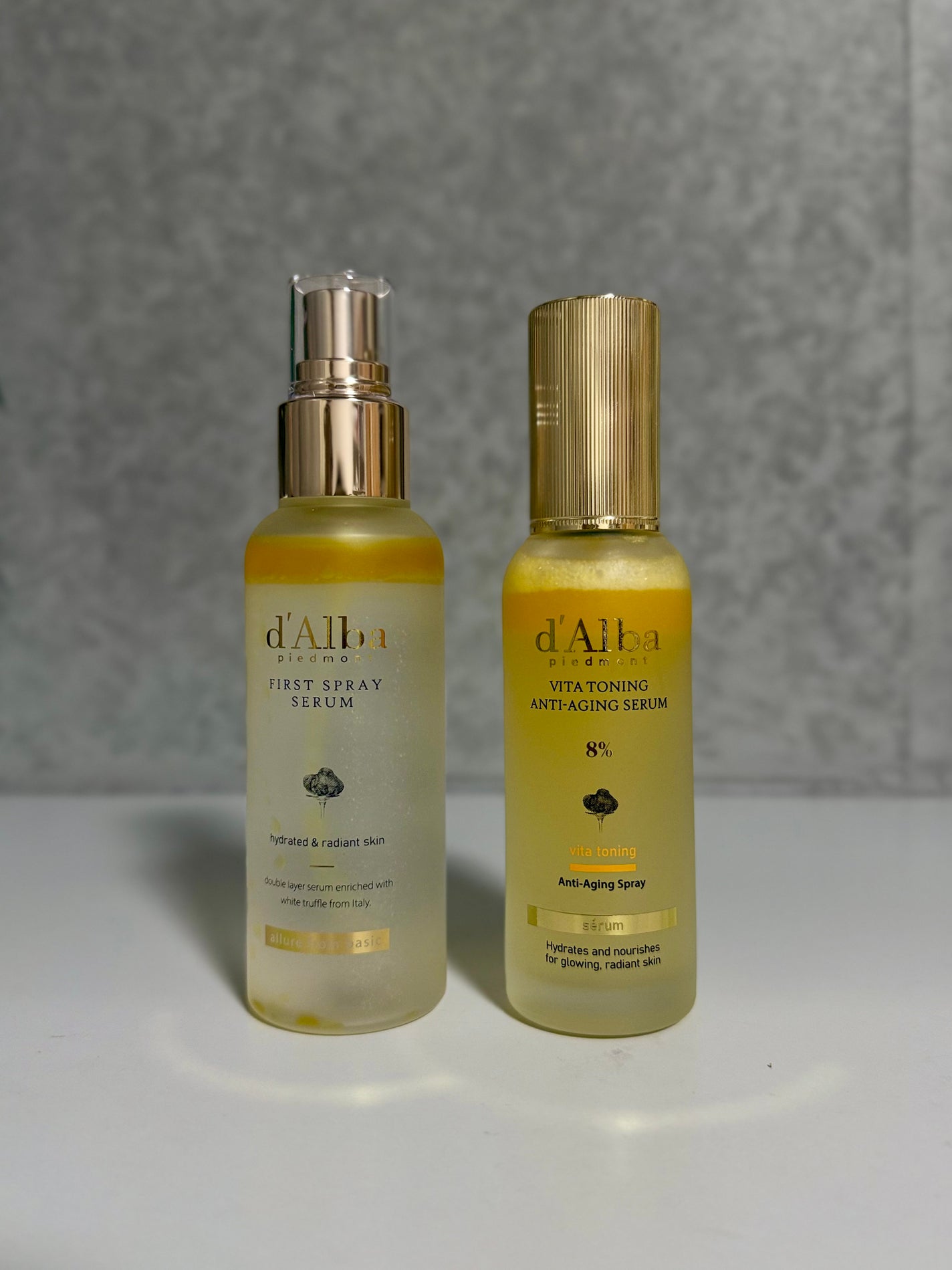 ダルバ ホワイトトリュフファーストスプレーセラム/ダルバ/ミスト状化粧水を使ったクチコミ(1枚目)