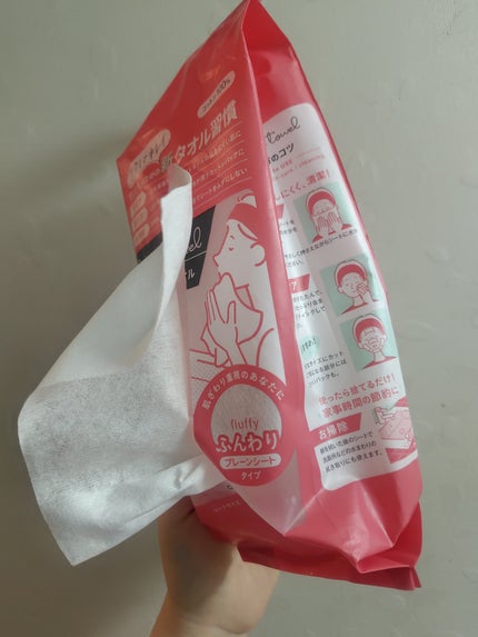 コットン・ラボ うふっとスウヨタオル ふんわり 100枚のクチコミ「コットン・ラボのうふっとスウヨタオル ふんわり 100枚✨️
毎朝の洗顔に使ってます☺️
あ.....」(1枚目)