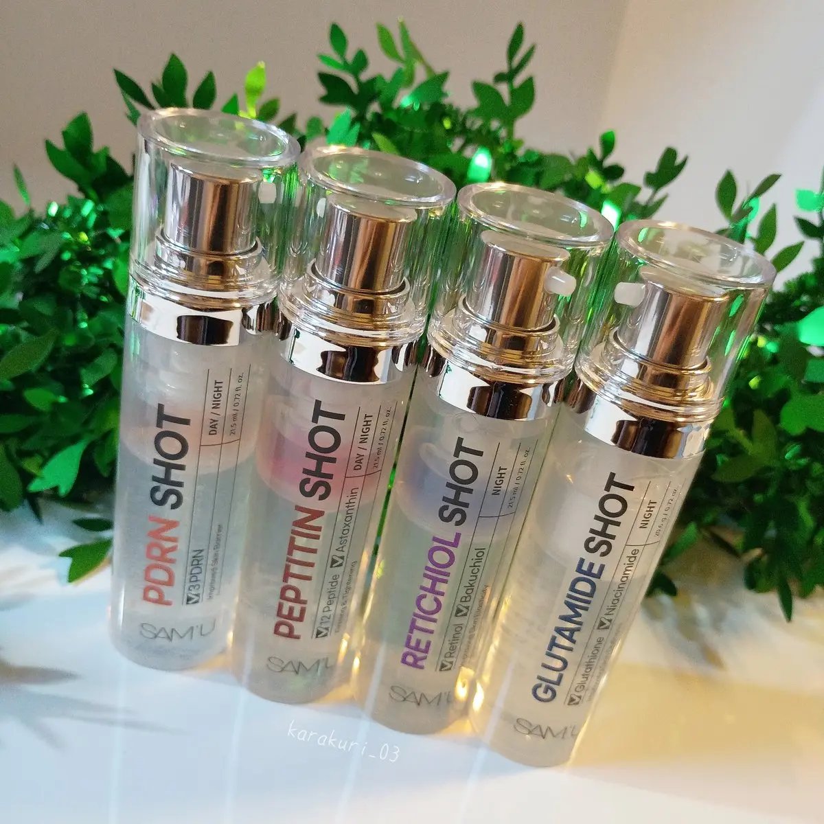 シナジーショットエディション/SAM'U/スキンケアキットを使ったクチコミ（1枚目）