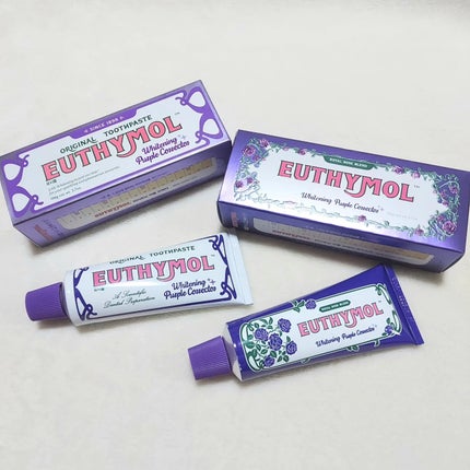 ホワイトニングパープルコレクター歯磨き粉/EUTHYMOL/その他を使ったクチコミ(4枚目)