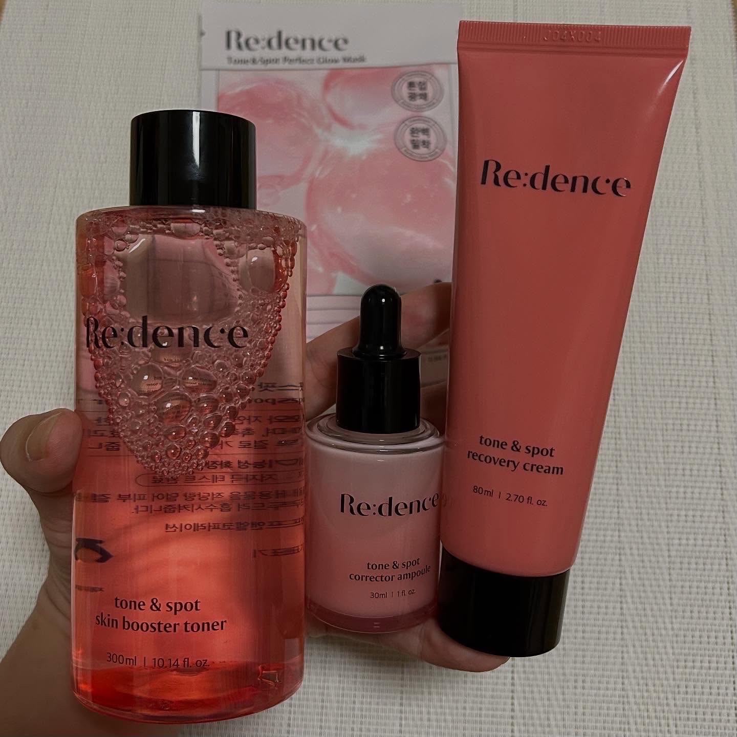 トーン&スポットコレクターアンプル/redence/美容液を使ったクチコミ（1枚目）