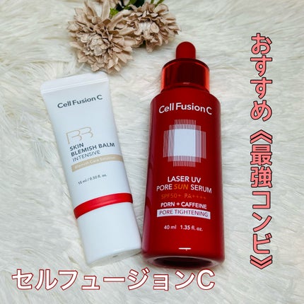 Cell Fusion C レーザーUVポアサンセラム/Cell Fusion C(セルフュージョンシー)/日焼け止めローションを使ったクチコミ(1枚目)