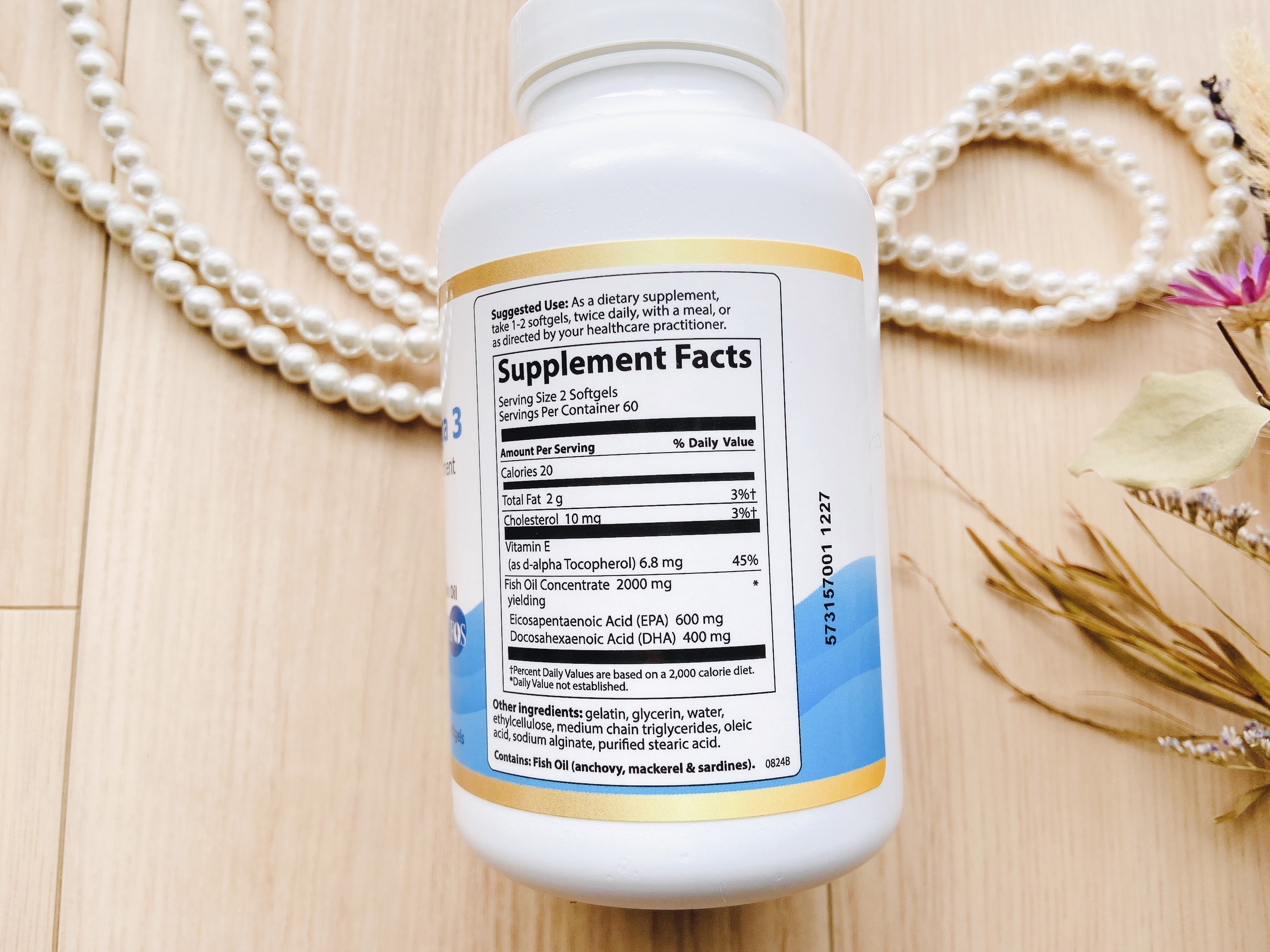 プレミアム オメガ3/Dr. Choi's Solution/健康サプリメントを使ったクチコミ（3枚目）