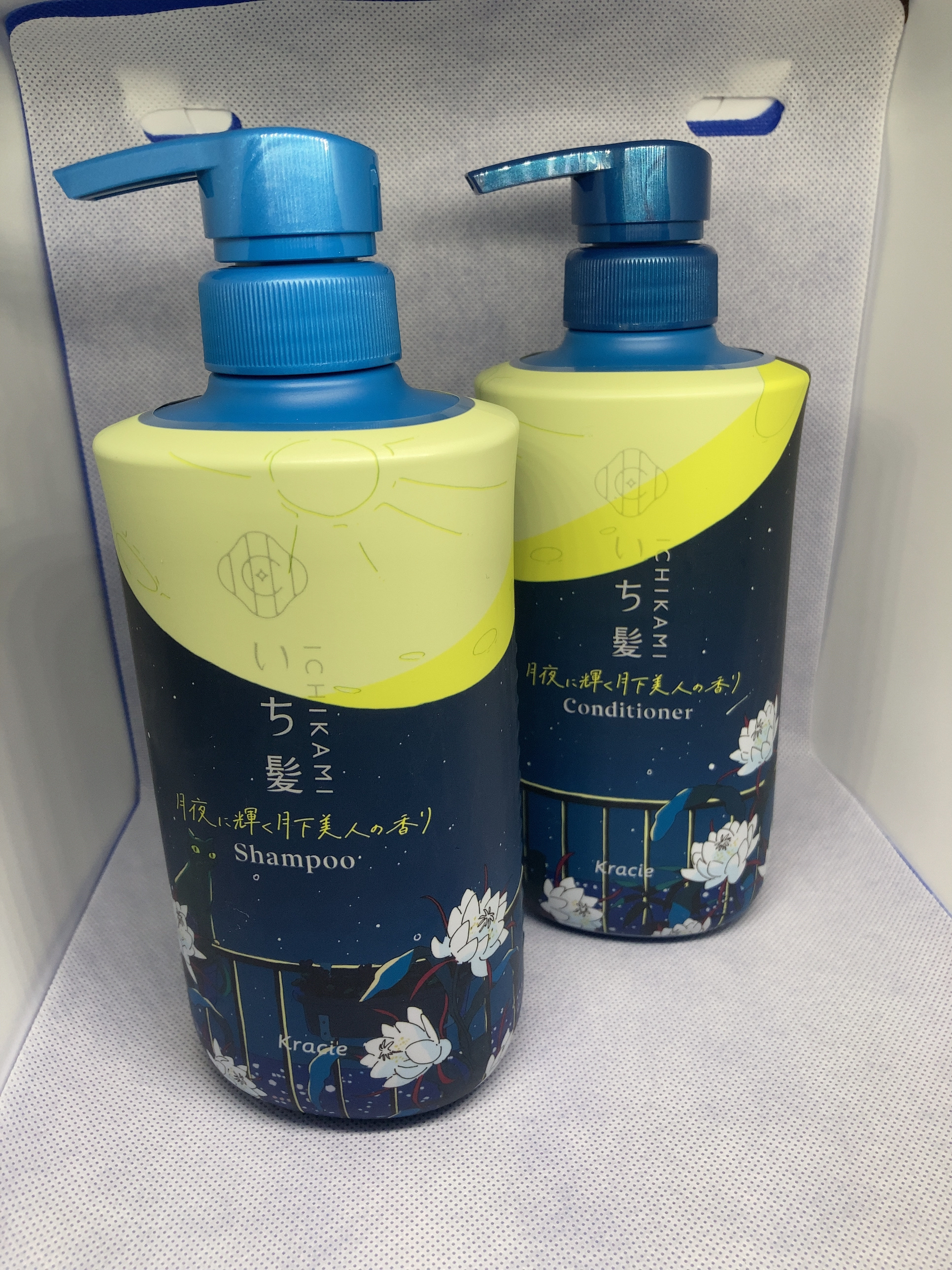 シャンプー＆コンディショナー（月夜に輝く月下美人の香り）/いち髪/市販シャンプーを使ったクチコミ（2枚目）
